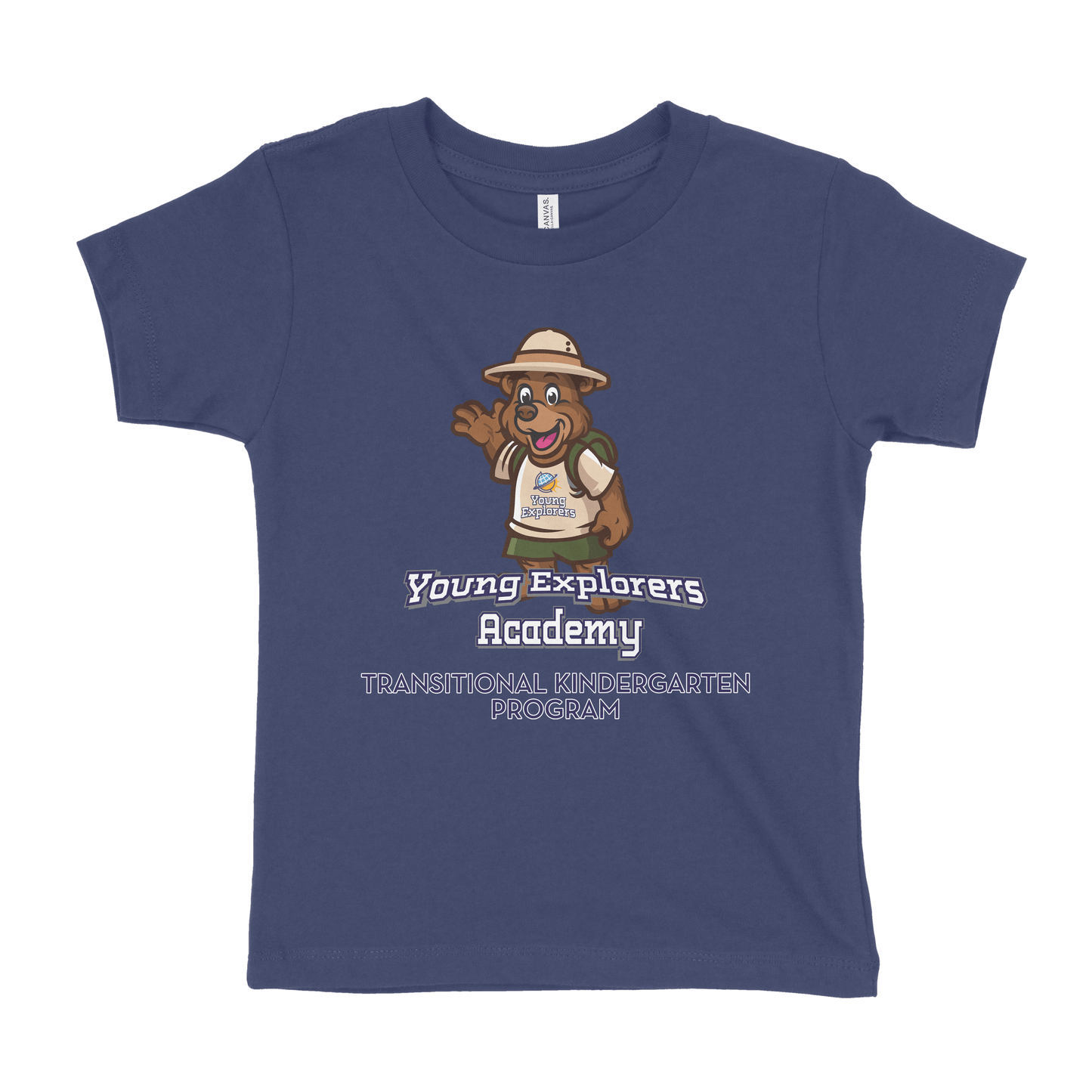 Young Explorers Academy Full Color Vertical Toddler T-Shirt