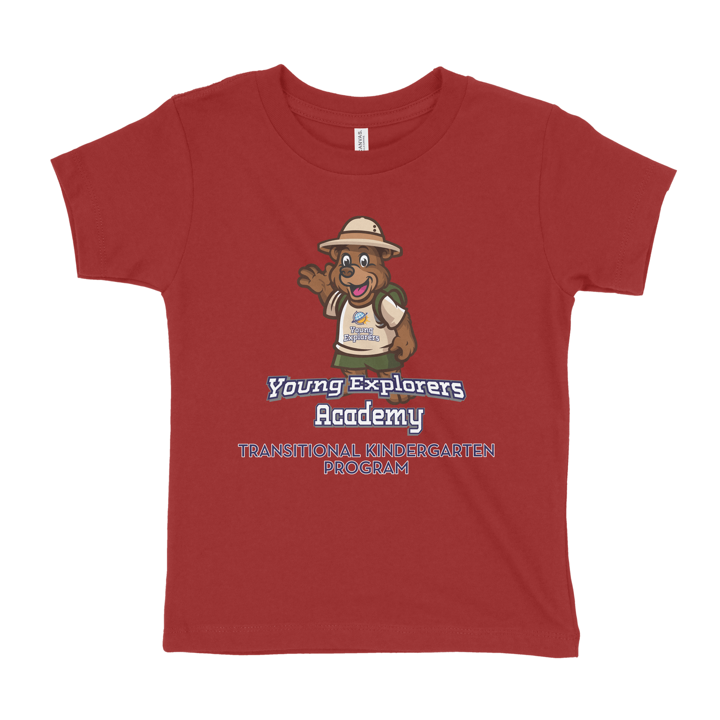 Young Explorers Academy Full Color Vertical Toddler T-Shirt