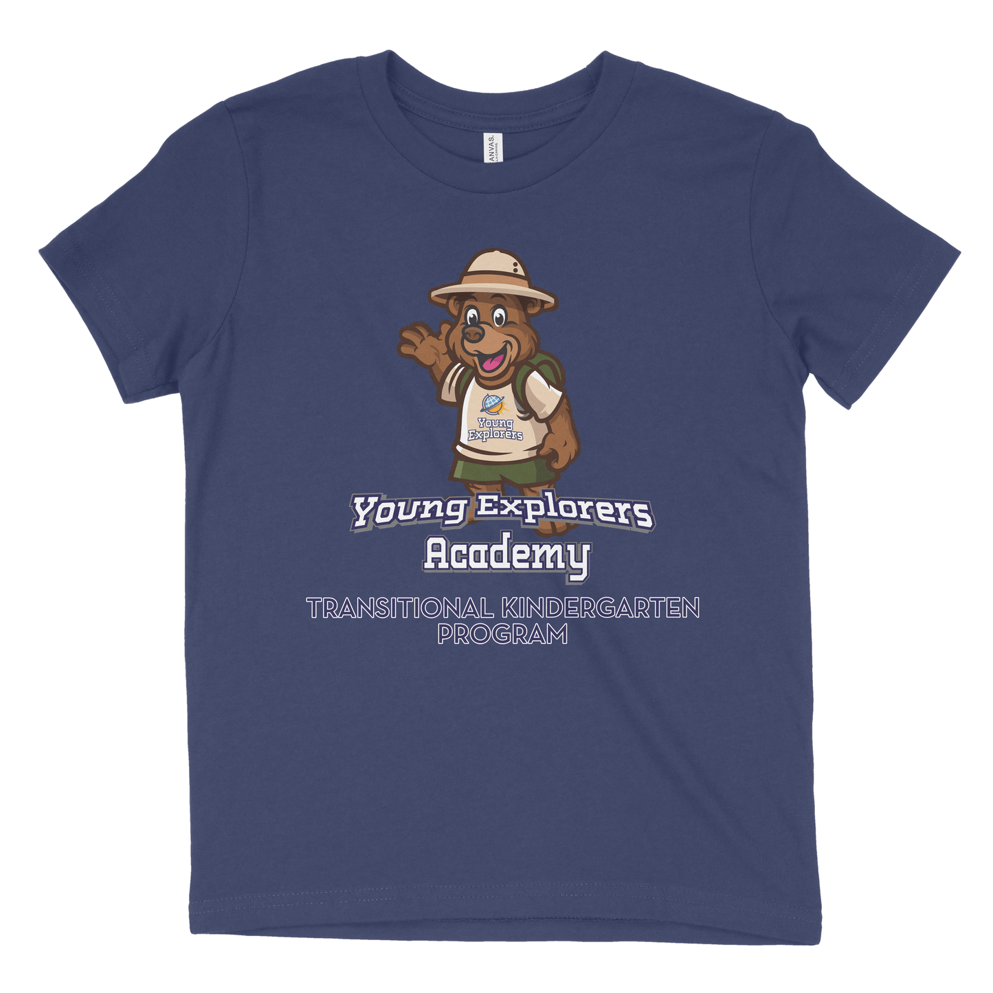 Young Explorers Academy Full Color Vertical Youth T-Shirt