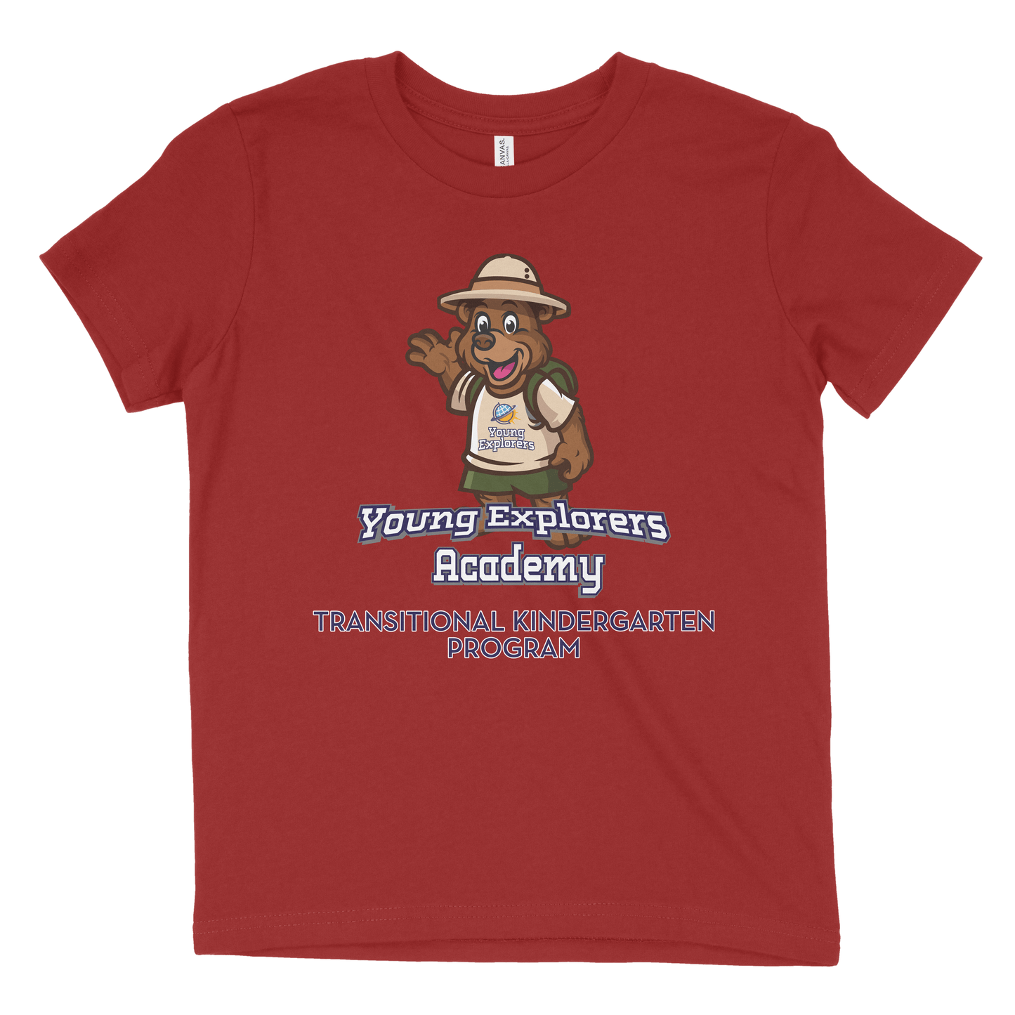Young Explorers Academy Full Color Vertical Youth T-Shirt