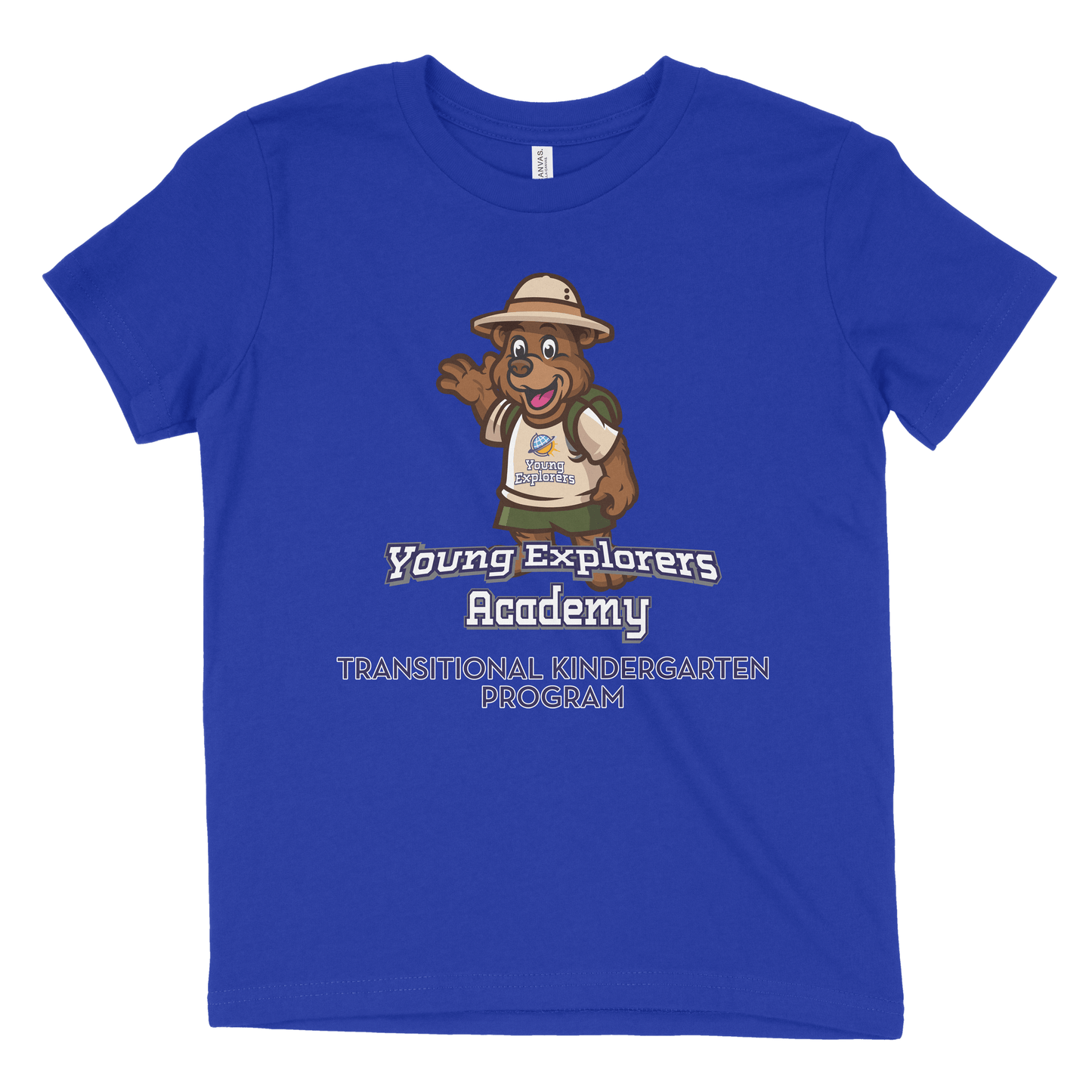 Young Explorers Academy Full Color Vertical Youth T-Shirt