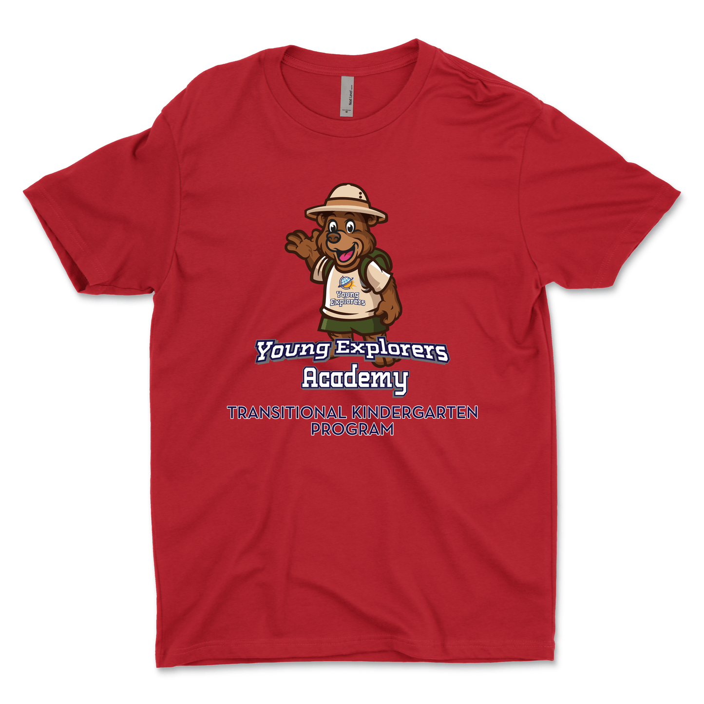 Young Explorers Academy Full Color Vertical Men's T-Shirt