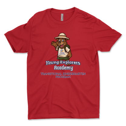 Young Explorers Academy Full Color Vertical Men's T-Shirt