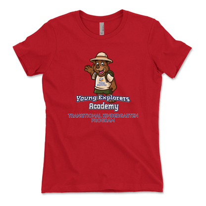 Young Explorers Academy Full Color Vertical Women's T-Shirt