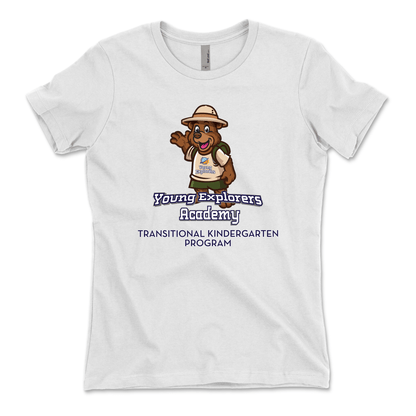 Young Explorers Academy Full Color Vertical Women's T-Shirt