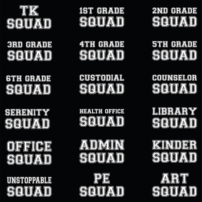 Good Hope Elementary SQUAD Adult T-Shirt